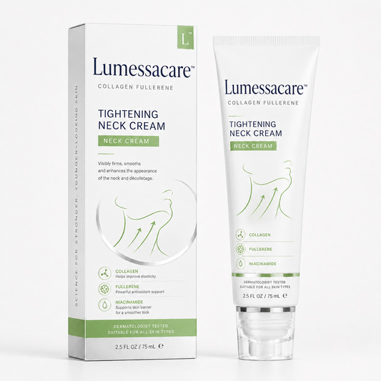 ✨Lumessacare™ Instant Neck Lift Cream  — 🧴 Infused with Retinol & Hyaluronic Acid | Firms the Neck, Reduces Wrinkles & Double Chin